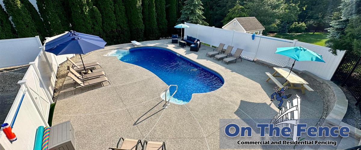 Vinyl Pool Fence installation and Repair in Southern New Hampshire