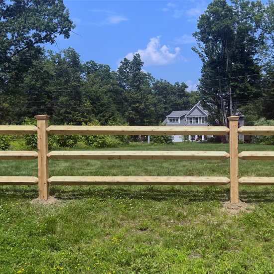 Commercial and Residential Post and Rail fence installation and repair
