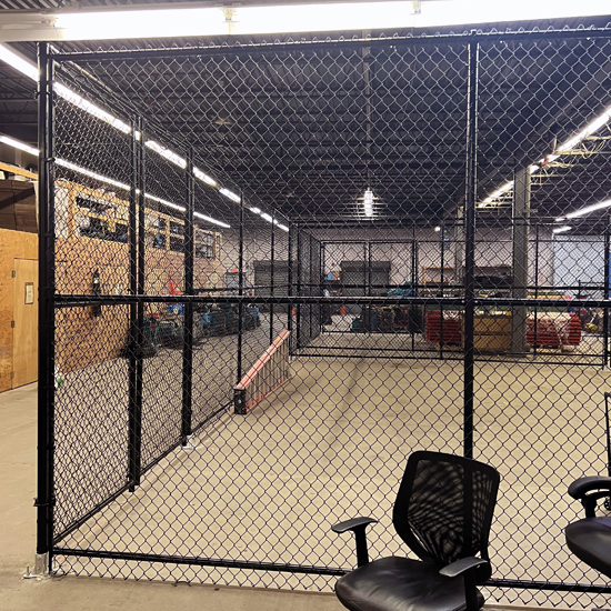 Indoor fence installation and repair services located in Merrimack New Hampshire